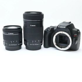 【中古】 《美品》 Canon EOS Kiss X10 ダブルズームキット ブラック [ デジタルカメラ ]