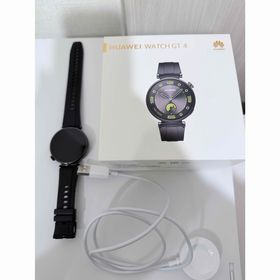 ファーウェイ(HUAWEI)の美品 Huawei watch gt4 41mm ブラック(腕時計(デジタル))