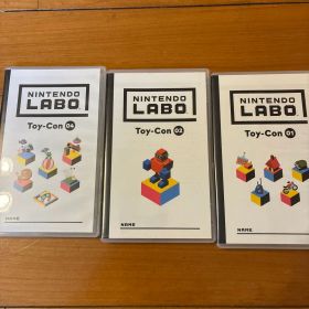 Nintendo Labo Toy-Con 01, 02, 04 3本セット