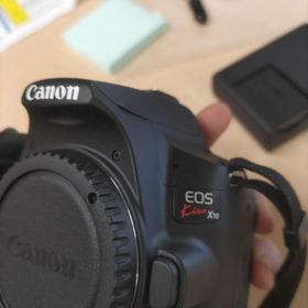 キヤノン(Canon)の【全額返金保証】【最速発送】Canon デジタル一眼 EOS Kiss X10 ボディ ブラック 美品 動作確認済(デジタル一眼)