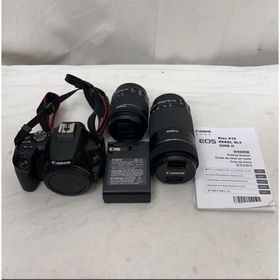キヤノン(Canon)の【美品】Canon 一眼レフ EOS Kiss x10 ダブルズームキット(デジタル一眼)