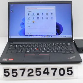 Lenovo ThinkPad E14 Gen3 Ryzen 3 5300U 2.6GHz/8GB/256GB(SSD)/14W/FHD(1920x1080)/Win11【中古】【20260204】
