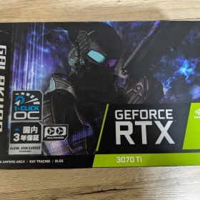 NVIDIA GEFORCE RTX 3070TI 中古