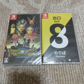 【新品・未開封品】8番出口・ドラゴンクエスト トレジャーズ 蒼き瞳と大空の羅針盤
