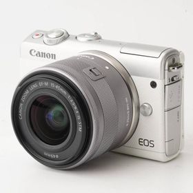 キヤノン Canon EOS M100 ホワイト / EF-M 15-45mm F3.5-6.3 IS STM