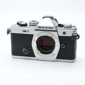 【中古】 《美品》 OM SYSTEM OM-3 ボディ シルバー [ デジタルカメラ ]