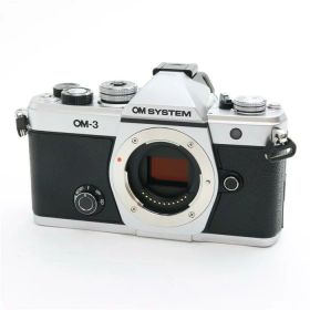 【中古】 《美品》 OM SYSTEM OM-3 ボディ シルバー [ デジタルカメラ ]