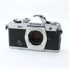 【中古】 《美品》 OM SYSTEM OM-3 ボディ シルバー [ デジタルカメラ ]