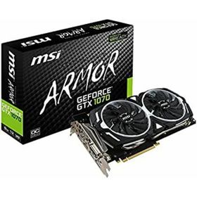 MSI GeForce GTX 1070 ARMOR 8G OC グラフィックスボード VD6083(PCパーツ)
