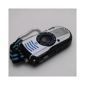 良品中古 WG-3 ホワイト・ブルー 即日発送 デジカメ PENTAX 本体 あすつく 土日祝発送OK