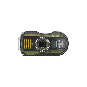 PENTAX 防水デジタルカメラ PENTAX WG-3GPS グリーン 1cmマクロ マクロスタンド (中古品)