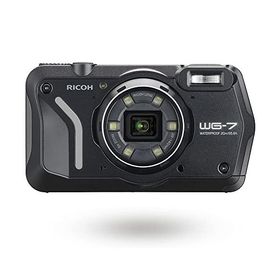 RICOH WG-7 ブラック 本格アウトドアカメラ 3100(中古品)