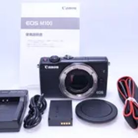 【極美品】Canon EOS M100 ボディ ブラック EOSM100BK-BODY ミラーレス一眼カメラ