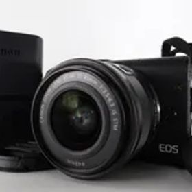 Canon ミラーレス一眼カメラ EOS M100 EF-M15-45 IS STM レンズキット(ブラック) EOSM100BK1545ISSTMLK