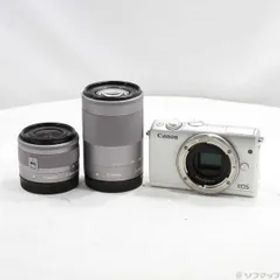 ソフマップ 〔中古品〕 EOS M100 ホワイト ダブルズームキット【344】