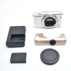 B#10477 Canon ミラーレス一眼カメラ EOS M100 ボディー(ホワイト) EOSM100WH-BODY