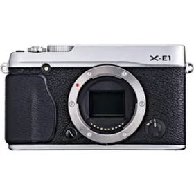 フジフィルム FUJIFILM ミラーレス一眼レフカメラ X-E1 ボディ 1630万画素 シルバー FX-X-E1S