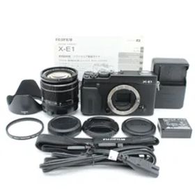 美品 FUJIFILM X-E1 レンズキット ブラック XF18-55 #1005