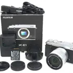 ★元箱、レンズ付！FUJIFILM 富士フィルム X-E1 ミラーレス デジタル一眼レフカメラ XC16-50mm F3.5-5.6 OIS★