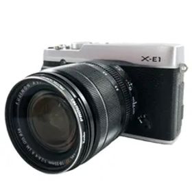 富士フィルム X-E1 レンズ FUJINO 18ｰ55mm 1:2.8-4 ミラーレス一眼カメラ 動作確認済み【PF-696】