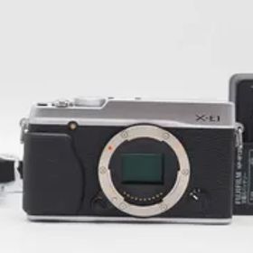 富士フィルム Fujifilm Fuji X Series X-E1 16.3MP Digital SLR Camera Body Silver [美品] #Z5852A