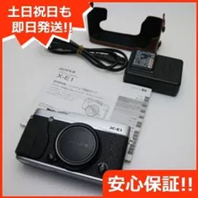 超美品 FUJIFILM X-E1 シルバー ボディ 即日発送 デジ1 FUJIFILM デジタルカメラ 本体 土日祝発送OK 03000