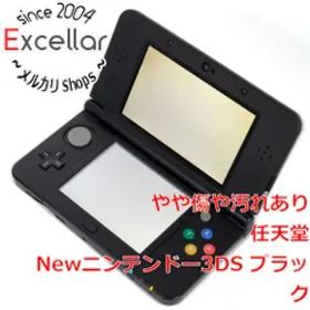 [bn:7] 任天堂 Newニンテンドー3DS ブラック 液晶画面いたみ