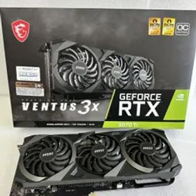 MSI GeForce RTX 3070 Ti VENTUS 3X 8G OC ゲーミング グラフィックスカード - 8GB GDDR6X 1800 MHz PCI Express