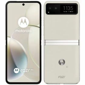 motorola razr 40s A303MO バニラクリーム【RAM8GB/ROM256GB SoftBank版SIMフリー】 MOTOROLA 当社3ヶ月間保証 中古 イオシス