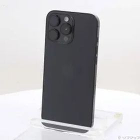ソフマップ 〔中古品〕 iPhone16 Pro Max 256GB ブラックチタニウム MYWG3J／A SIMフリー【262】