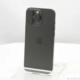 ソフマップ 〔中古品〕 iPhone16 Pro Max 256GB ブラックチタニウム MYWG3J／A SIMフリー【269】
