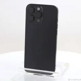 ソフマップ 〔中古品〕 iPhone16 Pro Max 1TB ブラックチタニウム MYWQ3J／A SIMフリー【344】