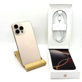 「Aランク」SIMフリー iPhone 16 Pro Max 256GB SIMフリー [デザートチタニウム] A3295