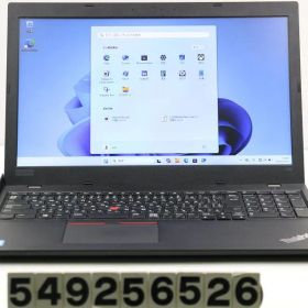 Lenovo ThinkPad L580 Core i5 8250U 1.6GHz/8GB/256GB(SSD)/15.6W/FWXGA(1366x768)/Win11 【549256526】