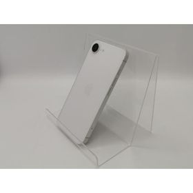 【中古】Apple au 【SIMフリー】 iPhone 16e 128GB ホワイト MD1R4J/A【立川フロム中武】保証期間１ヶ月【ランクA】