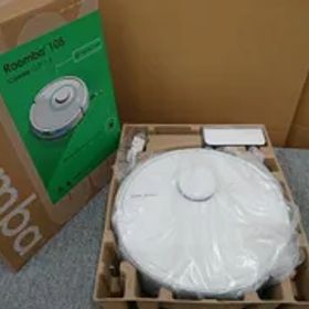 【未使用品】 アイロボット iRobot ルンバ105 コンボ 掃除機&床拭きロボット Y311260 ホワイト Roomba 105 Combo ロボット掃除機