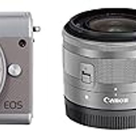【中古】Canon ミラーレス一眼カメラ EOS M100 ダブルレンズキット グレー EOSM100GY-WLK
