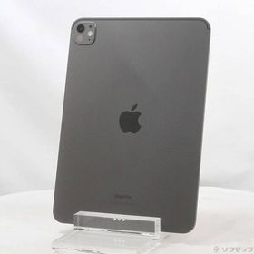 〔中古〕Apple(アップル) iPad Pro 11インチ 第5世代 標準ガラス 256GB スペースブラック MVV83J／A Wi-Fi〔305-ud〕