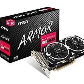 【中古-非常に良い】 MSI Radeon RX 570 ARMOR 8G OC グラフィックスカード