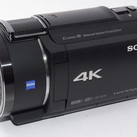 【中古】【外観特上級】ソニー / 4K / ビデオカメラ / Handycam / FDR-AX45A / ブラック / 内蔵メモリー64GB / 光学ズーム20倍 / 空間光学手ブレ補正 / FDR-AX45A B