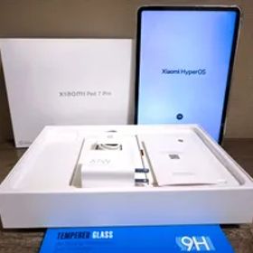 【美品】Xiaomi Pad 7 Pro 8G+128G ブルー 国内版 3.2K 144Hz高精細ディスプレイ おまけ付き