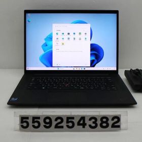 Lenovo ThinkPad P1 Gen4 Xeon W-11855M 3.2GHz/32GB/512GB/WQUXGA タッチパネル/Win11/NVIDIA RTX A2000 Laptop GPU 【559254382】