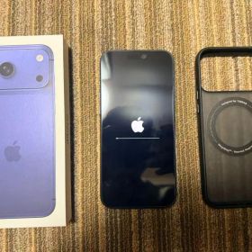 美品￤iPhone17ProMax￤512GB￤ディープブルー