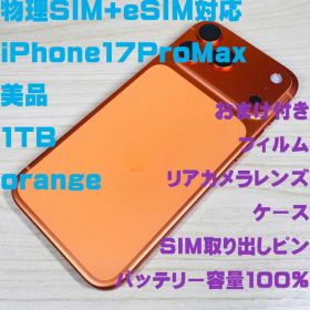 P309 美品 物理SIMカード対応 iPhone17 Pro Max 1TB