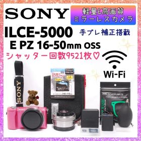 ❤即購入1000円OFF❤ ソニー α5000 手振れ補正レンズ Wi-Fi