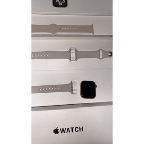 アップルウォッチ(Apple Watch)のAPPLE WATCH SE GPSモデル GOAL MKQ03J/A(その他)