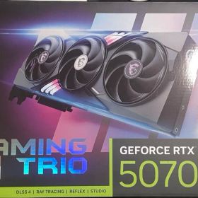 MSI GeForce RTX 5070 Ti Gaming Trio 未使用