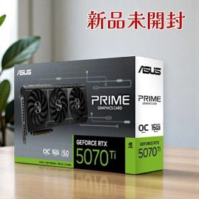 ASUS エイスース グラフィックボード RTX 5070 Ti PRIME-RTX5070TI-O16G 16GB GDDR7 OCモデル PCIe5.0 HDMI対応