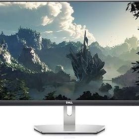 【中古】(未使用品)Dell 27インチ QHD 1440p (2560 x 1440) IPS 超薄型ベゼルモニター 75Hz リフレッシュレート ADM FreeSync HDMI ディスプレイポート スピーカー