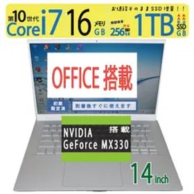【第10世代・i7】NVIDIA GeForce 330MX搭載！！ DELL Inspiron 14 5401 / 高性能 Cre i7-1065G7 / 高速起動 1TB(新品SSD) / メモリ 16GB / Win 11 / / ms Office